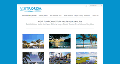 Desktop Screenshot of media.visitflorida.org